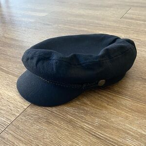 Brixton Fiddler Fisherman Cap Black
